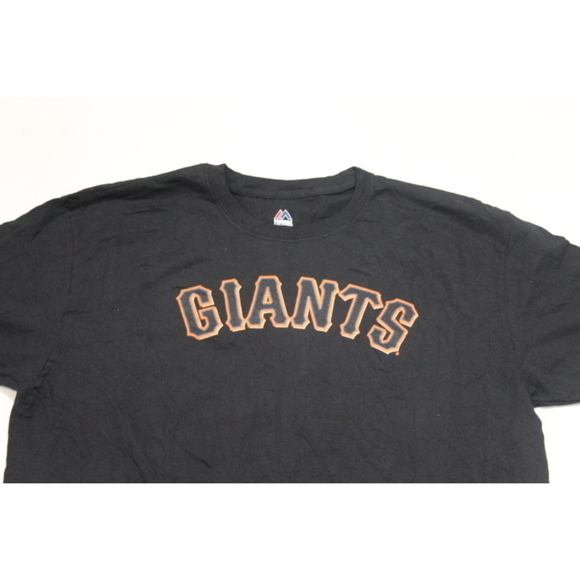 San Francisco Giants Men Black Tee Shirt Posey 28 Size 2XL - Picture 3 of 10